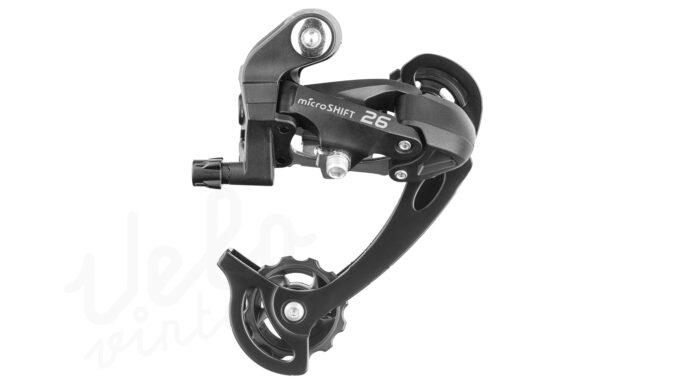 Microshift M26 Bagskifter  7-9 Speed | Lang Arm