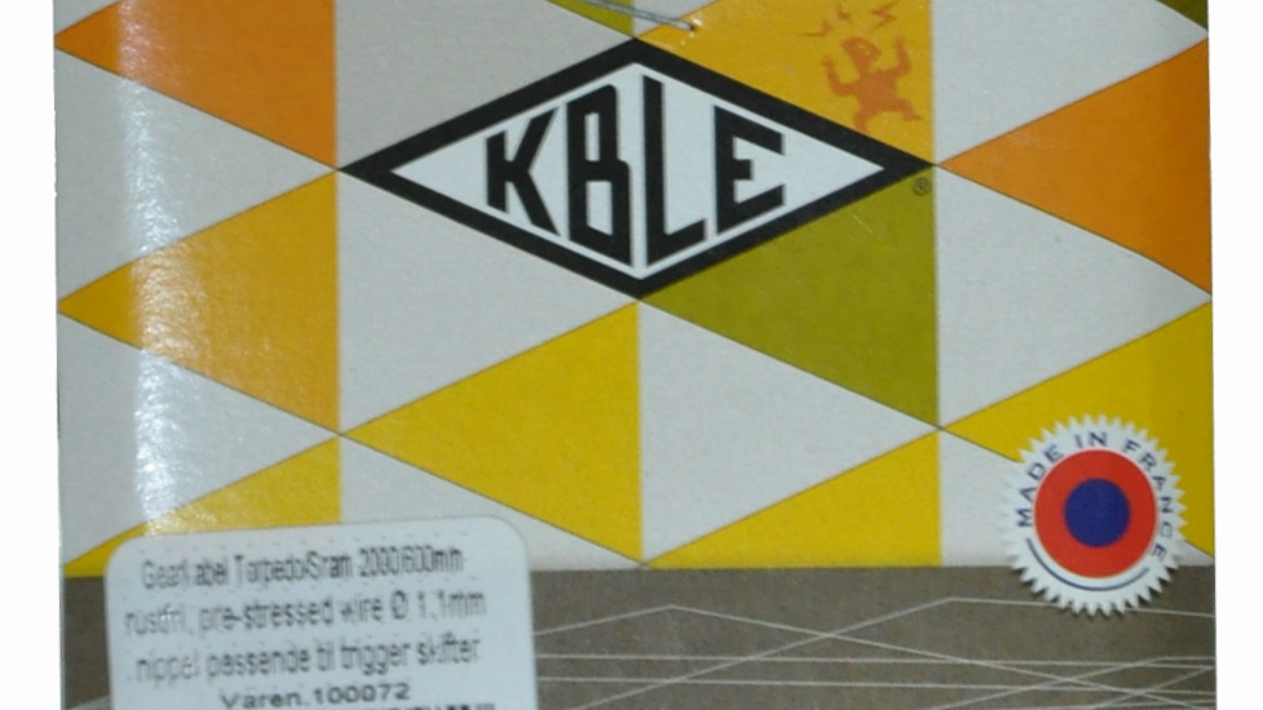 Komplet gearkabelsæt til SRAM og Torpedo drejegreb. Reguleringshylster medfølger. Længde (wire/kabel): 2000/600 mm.