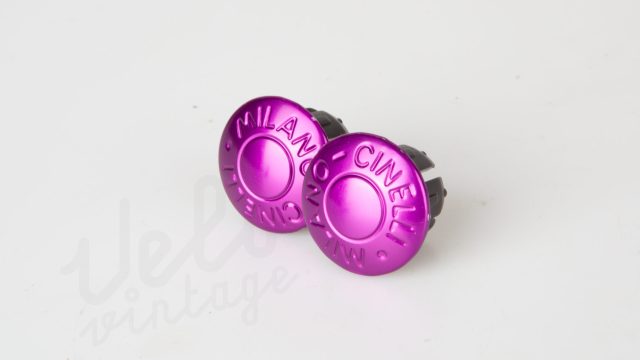 Cinelli Bar end Plugs Purple-2
