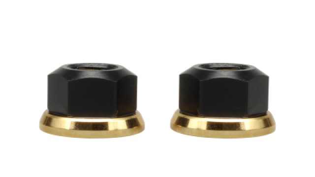 Runwell Elite Hub Nut - Black / Gold