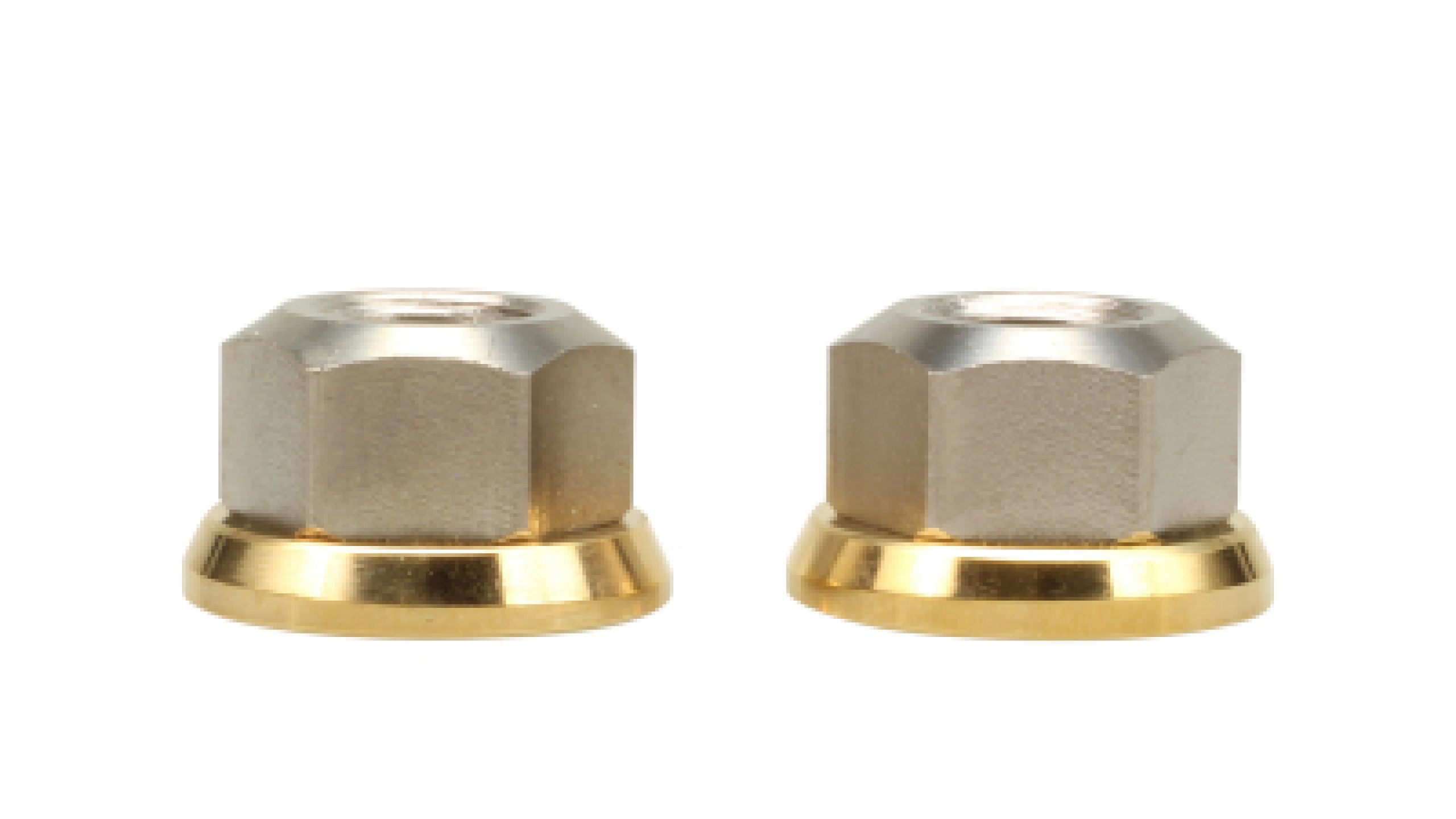 Runwell Elite Hub Nut - Silver / Gold