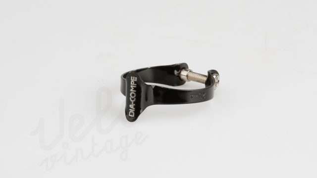 Dia-Compe Överrörs Bromsvajerklämma - Svart 25,4mm_4