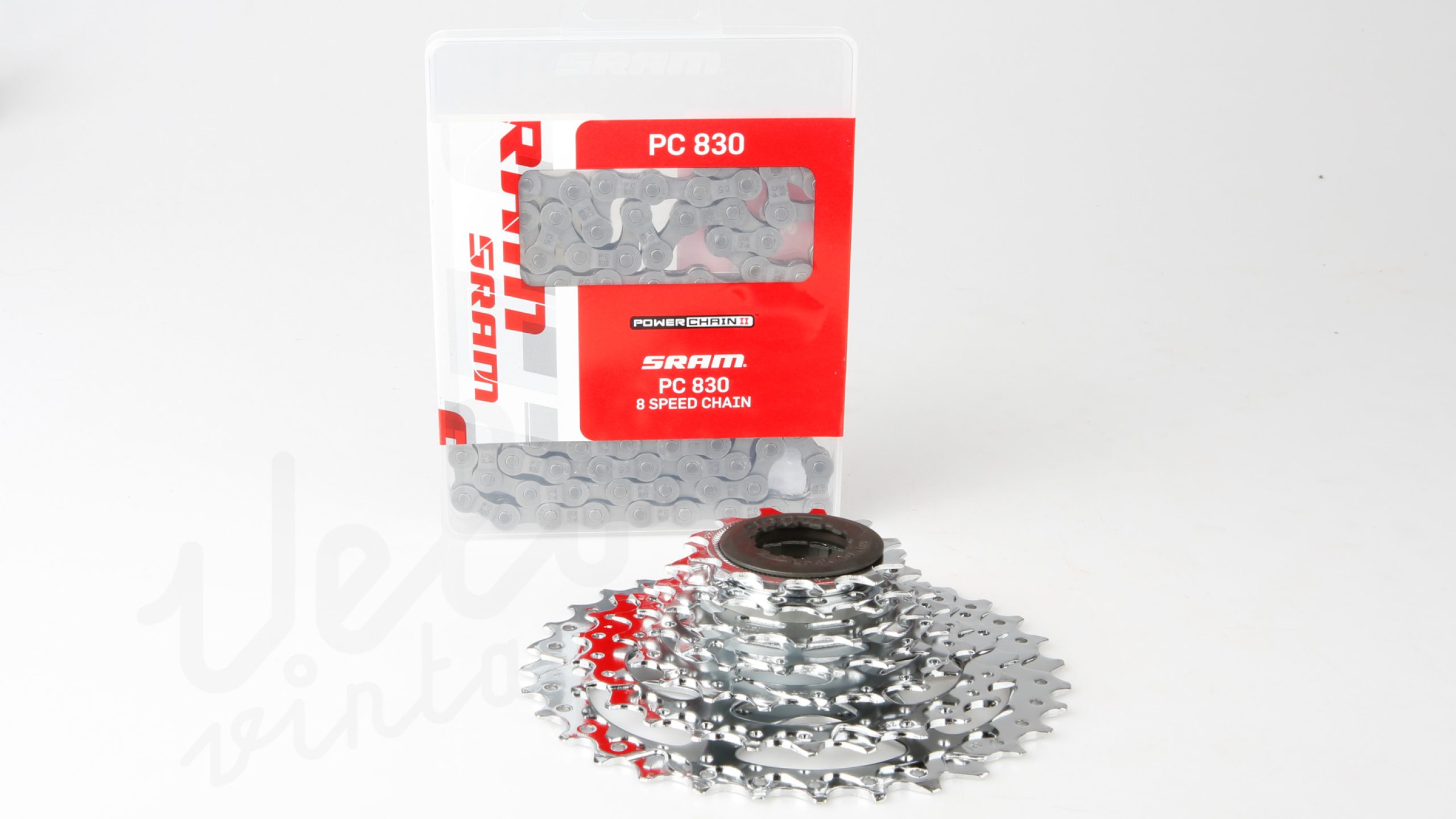SRAM Power Pack PG-730 cassette/Sram PC-830 chain