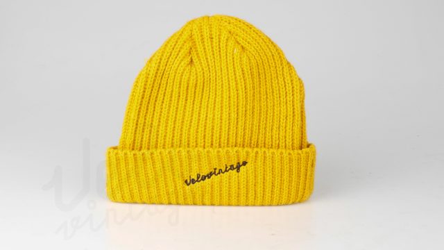 Velovintage Beanie Mustard