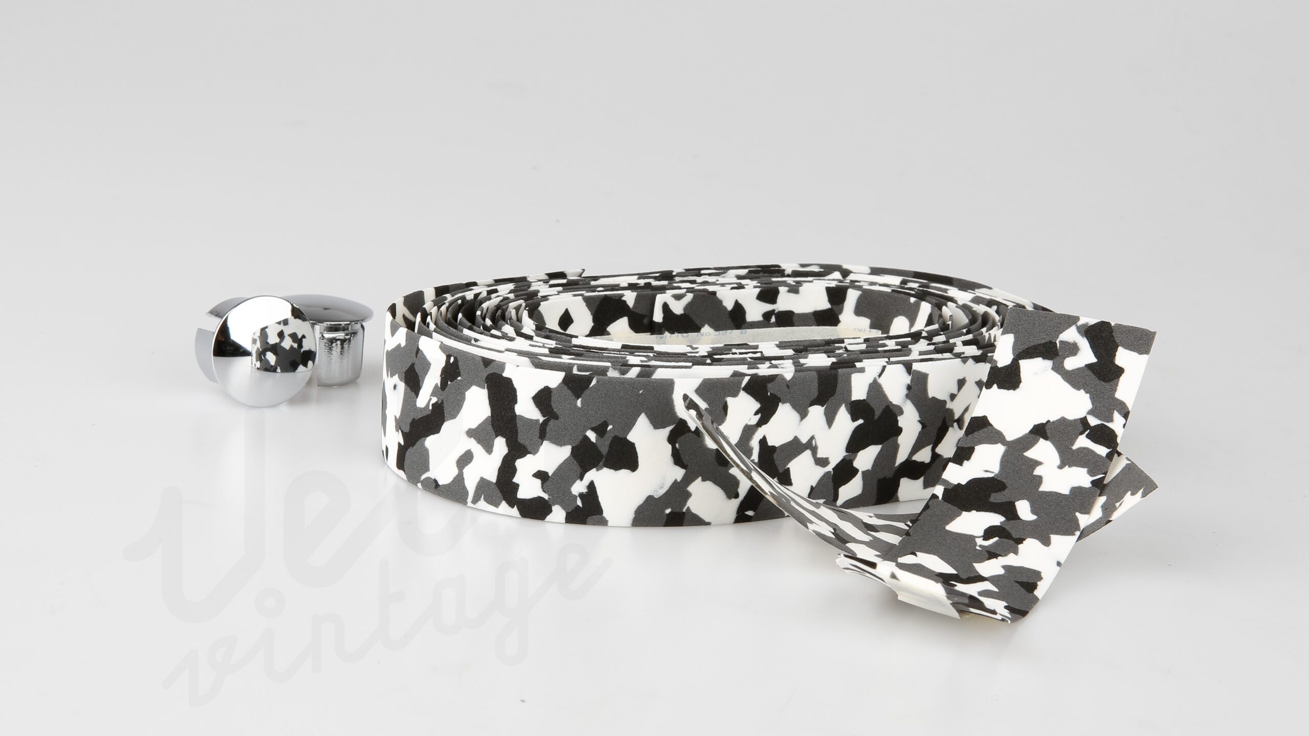 Cork Ribbon Splash Black/wht