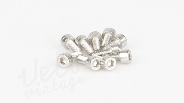 10 stk Rustfri Bolte M5x12mm