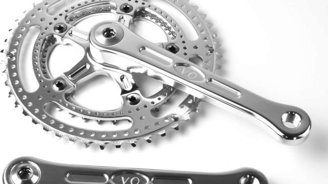 Grand Cru Drillium 110 Fluted Double Crankset 170mm